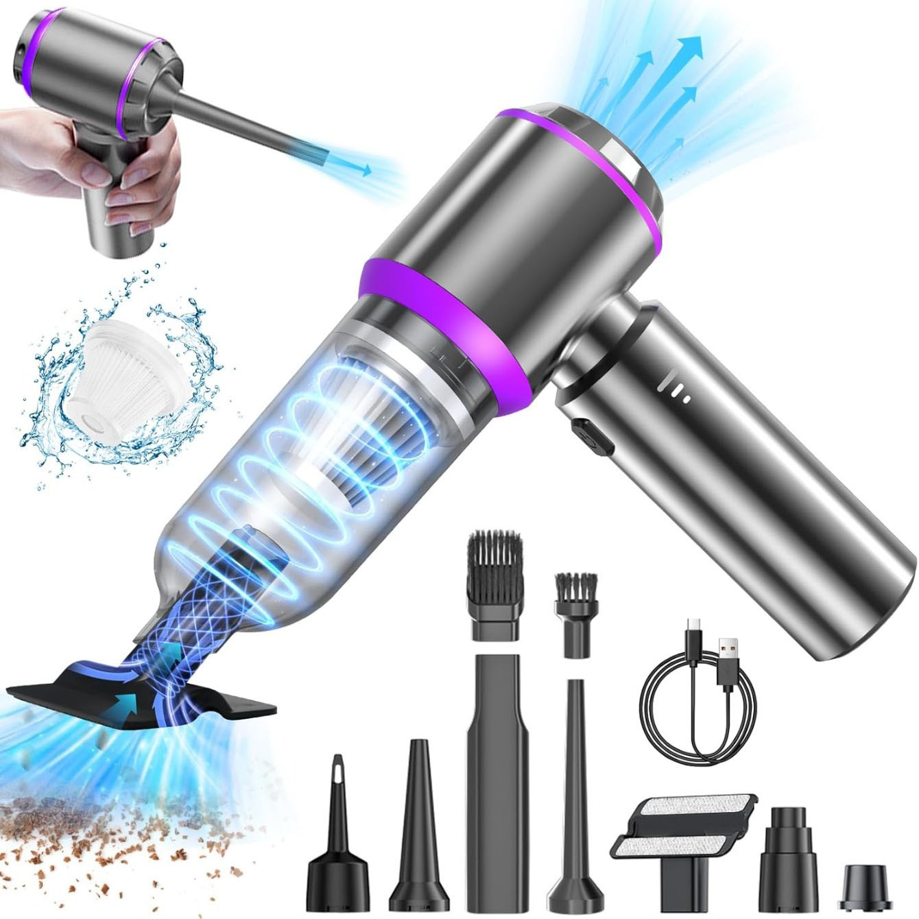 Car Vacuum Cleaner - Penyedot Debu Mobil yang Kuat |