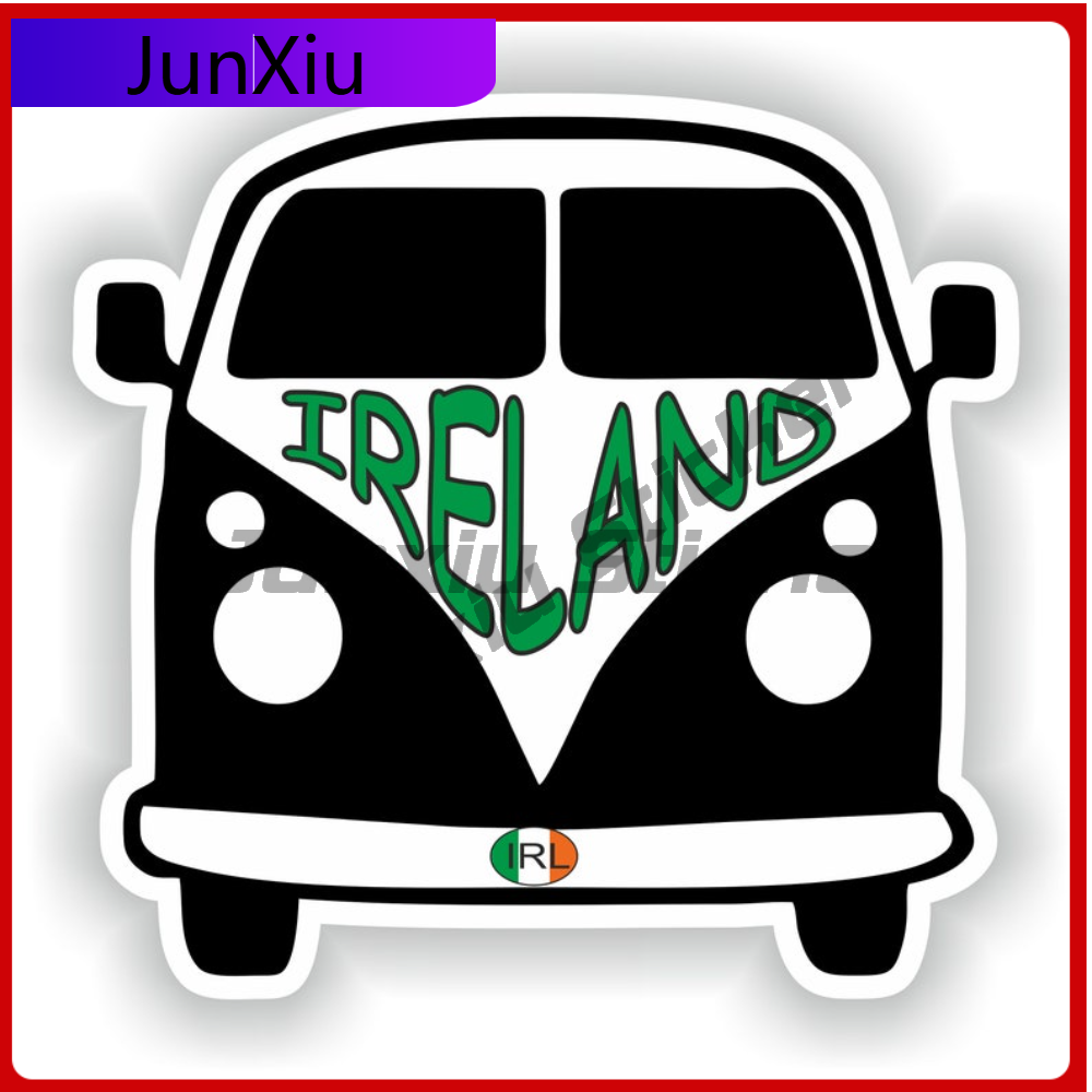 Car Accessories Ireland - Stiker Van Ireland Dekorasi Eksterior Tahan