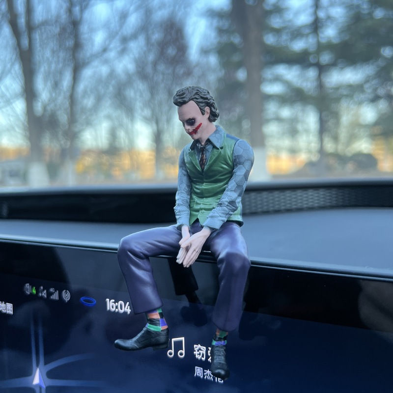 Car Accessories Joker - Figur Joker Heath Ledger Duduk 10cm