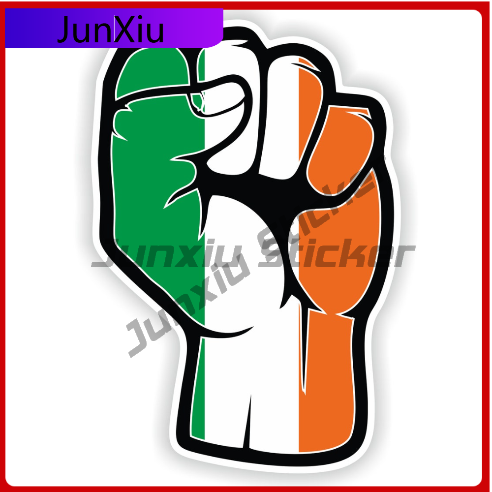 Car Accessories Ireland - Stiker Irlandia Stiker Kendaraan Tahan Lama