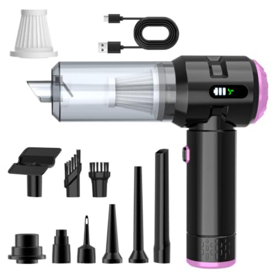 Car Vacuum Cleaner - Penyedot Debu Genggam untuk mobil, rumah,