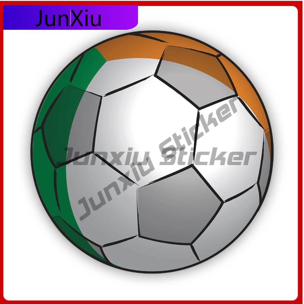 Car Accessories Ireland - Stiker Sepak Bola Irlandia Tahan Matahari