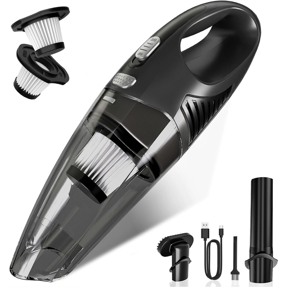 Car Vacuum Cleaner - Penyedot Debu Genggam Tanpa Kabel, Dapat