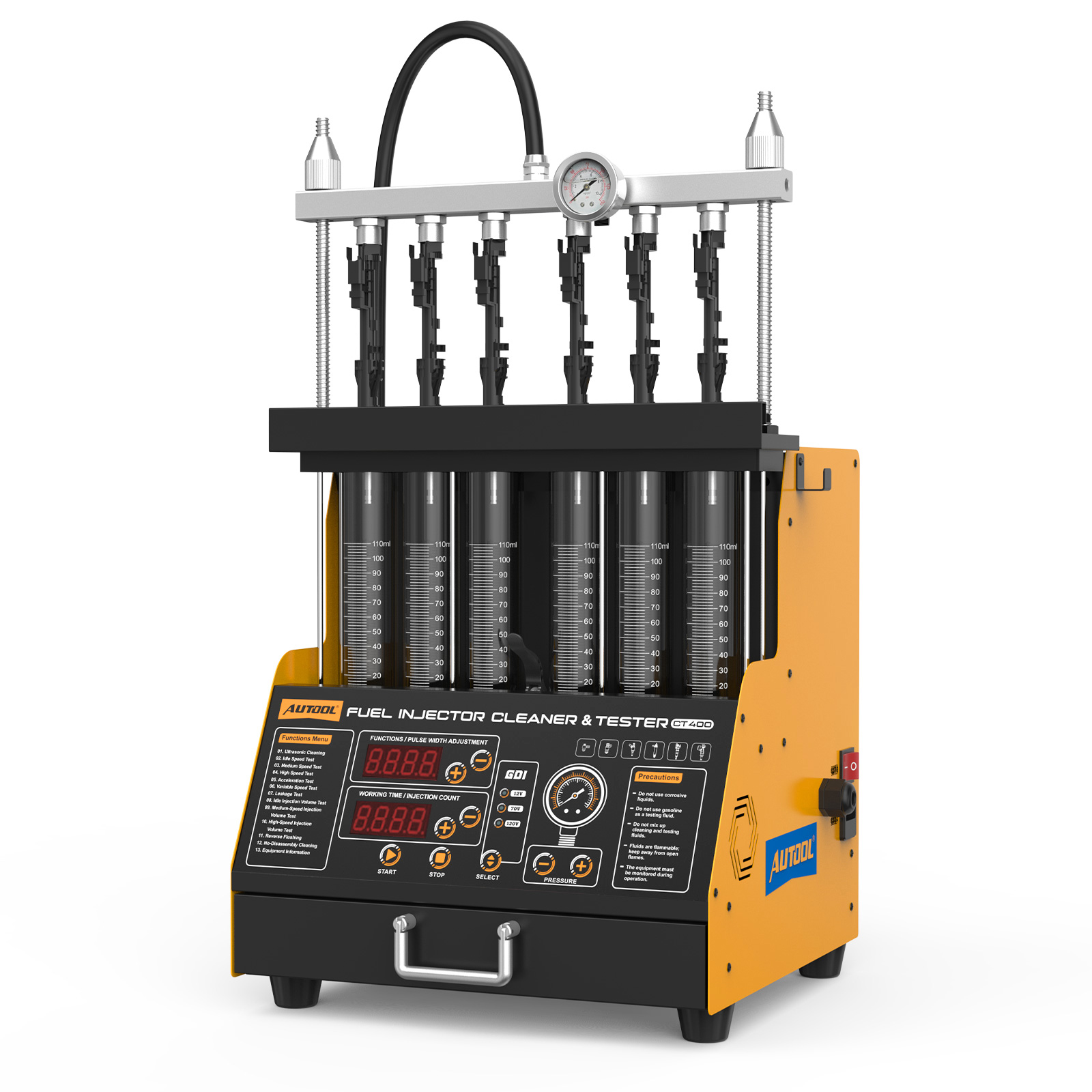 Fuel Injector Cleaner - AUTOOL CT400 Mesin Pembersih & Penguji