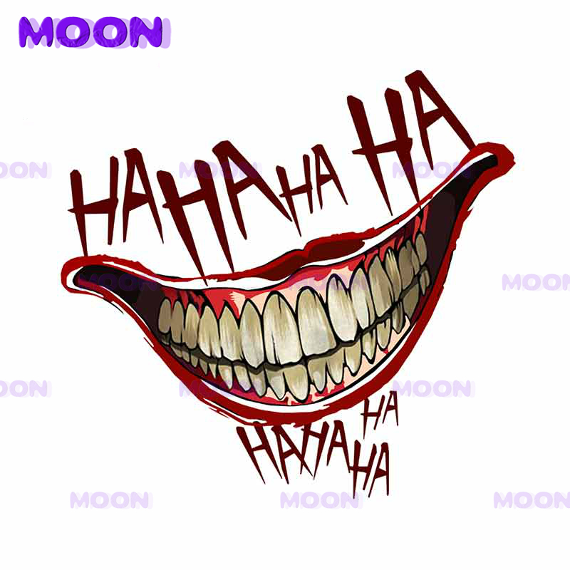 Car Accessories Joker - Stiker Mobil Gaya Grafiti Joker Lucu