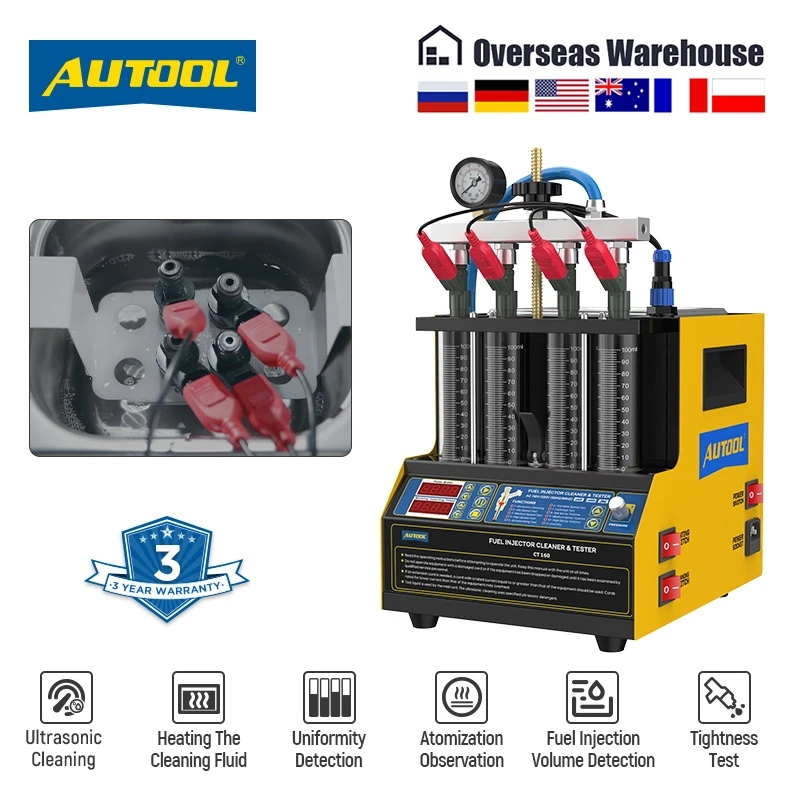    AUTOOL Pembersih & Penguji - Fuel Injector Cleaner ulasan dan harga