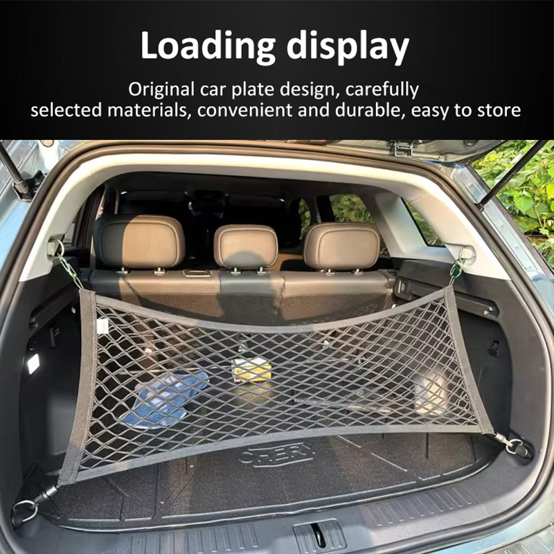 Jaring bagasi mobil untuk Jaec - Car Cargo Net Trunk ulasan dan harga