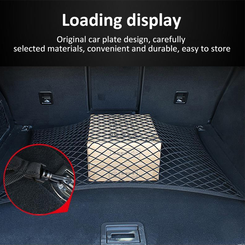 Jaring bagasi mobil untuk Jaec - Car Cargo Net Trunk ulasan dan harga