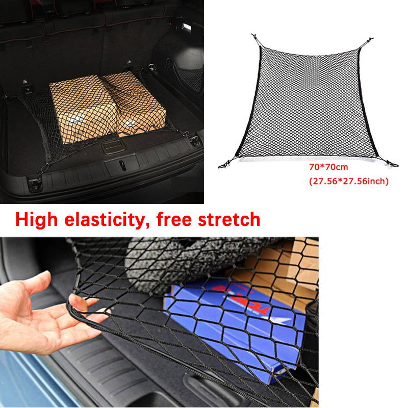 Jaring jaringan bagasi mobil u - Car Cargo Net Trunk ulasan dan harga