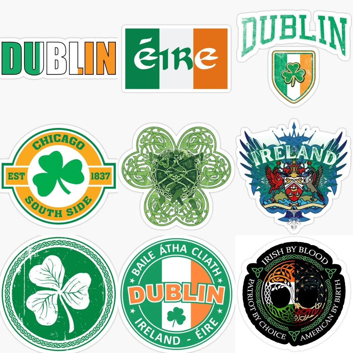 Stiker Lencana Semanggi Keberu - Car Accessories Ireland ulasan dan harga
