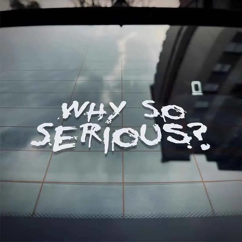 Stiker Motor Joker Why So Seri - Car Accessories Joker ulasan dan harga