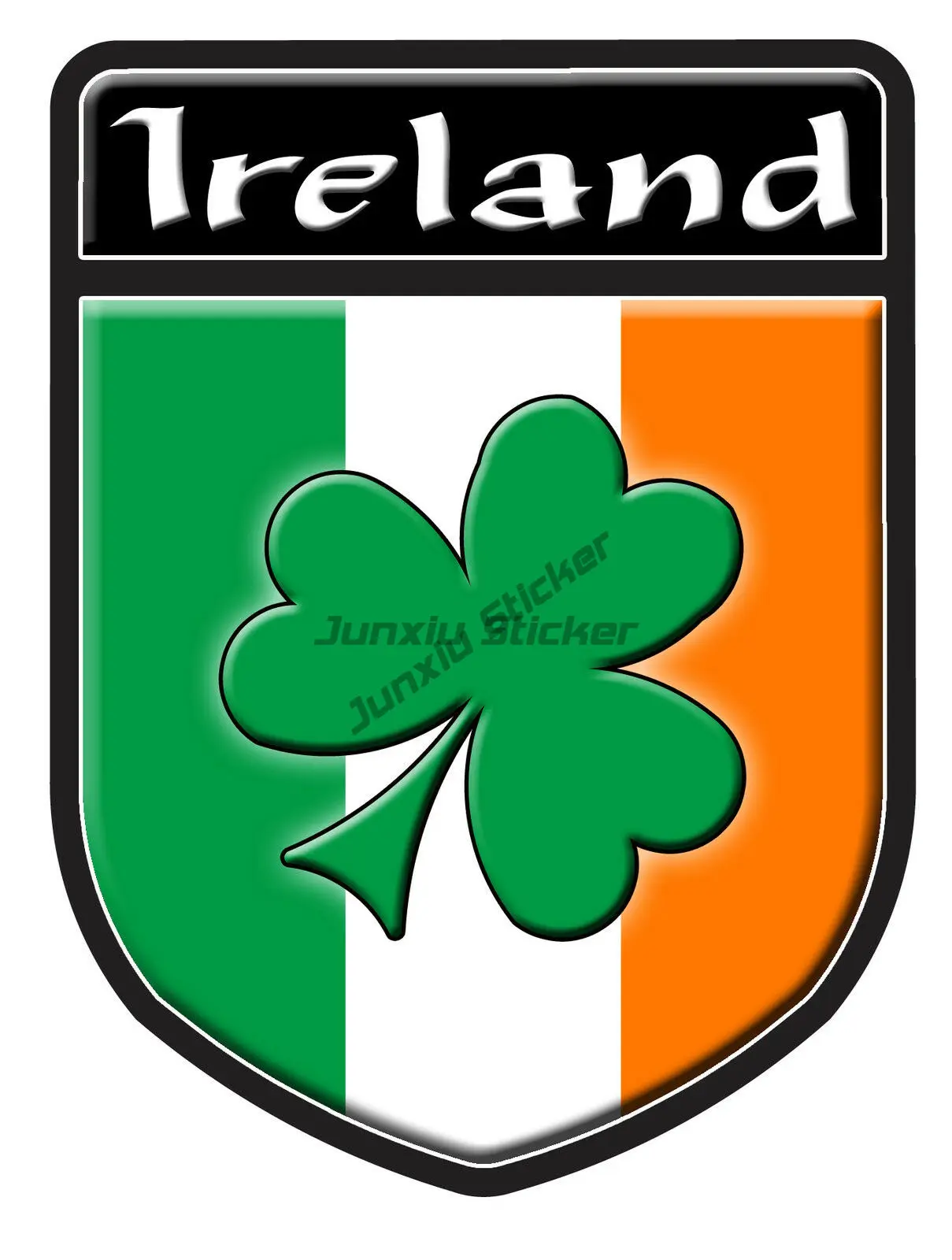 Stiker PVC Semanggi Keberuntun - Car Accessories Ireland ulasan dan harga