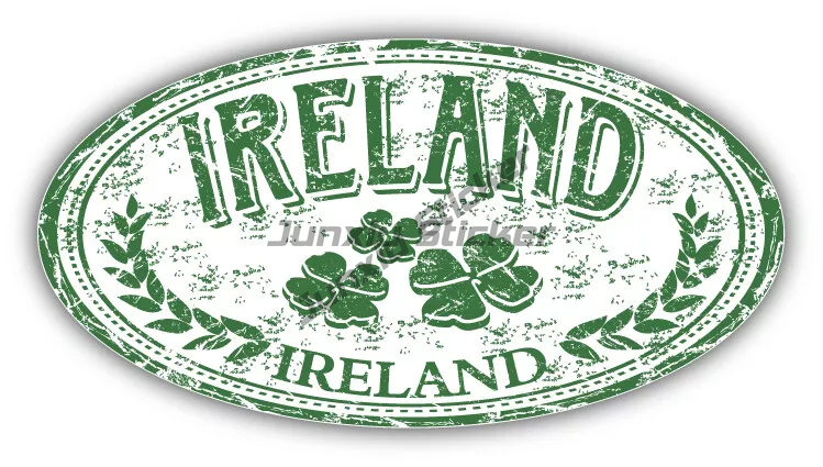 Stiker Die-Cut Vinil Bendera I - Car Accessories Ireland ulasan dan harga