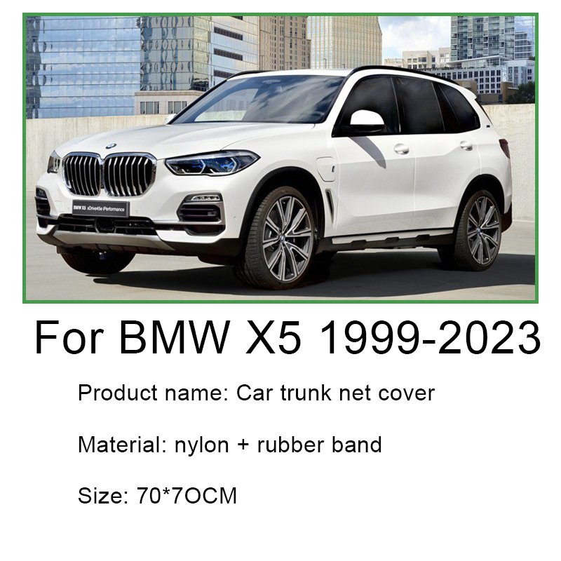 Untuk BMW X5 iX5 E70 F15 G05 E - Car Cargo Net Trunk ulasan dan harga