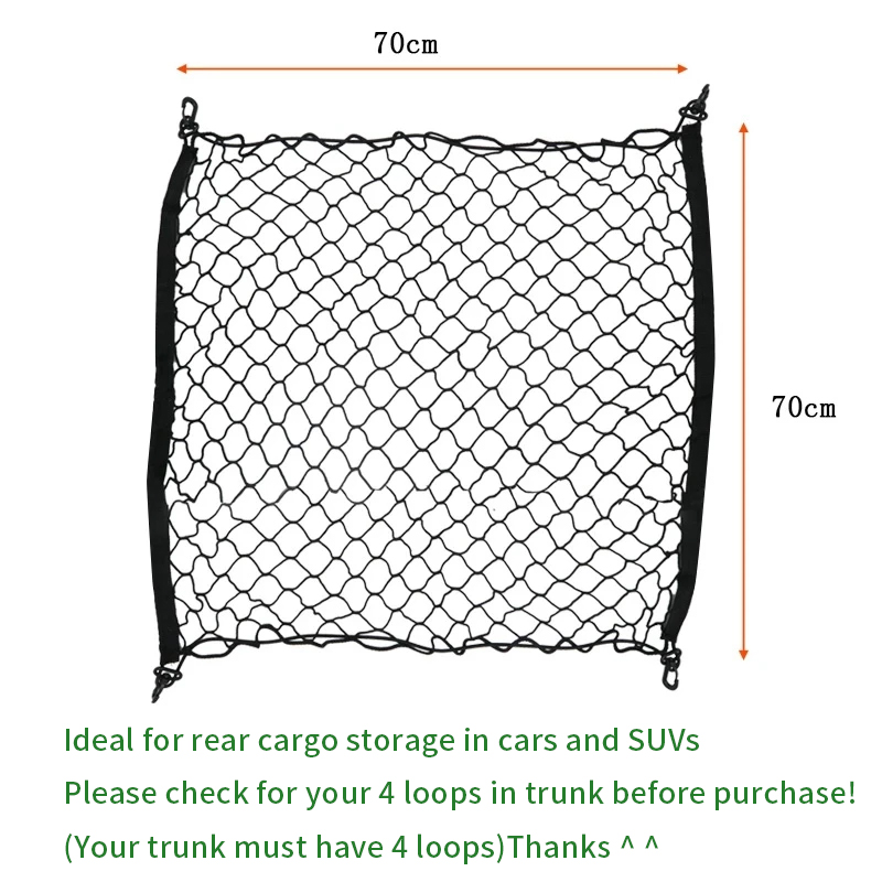 Untuk BMW X5 iX5 E70 F15 G05 E - Car Cargo Net Trunk ulasan dan harga