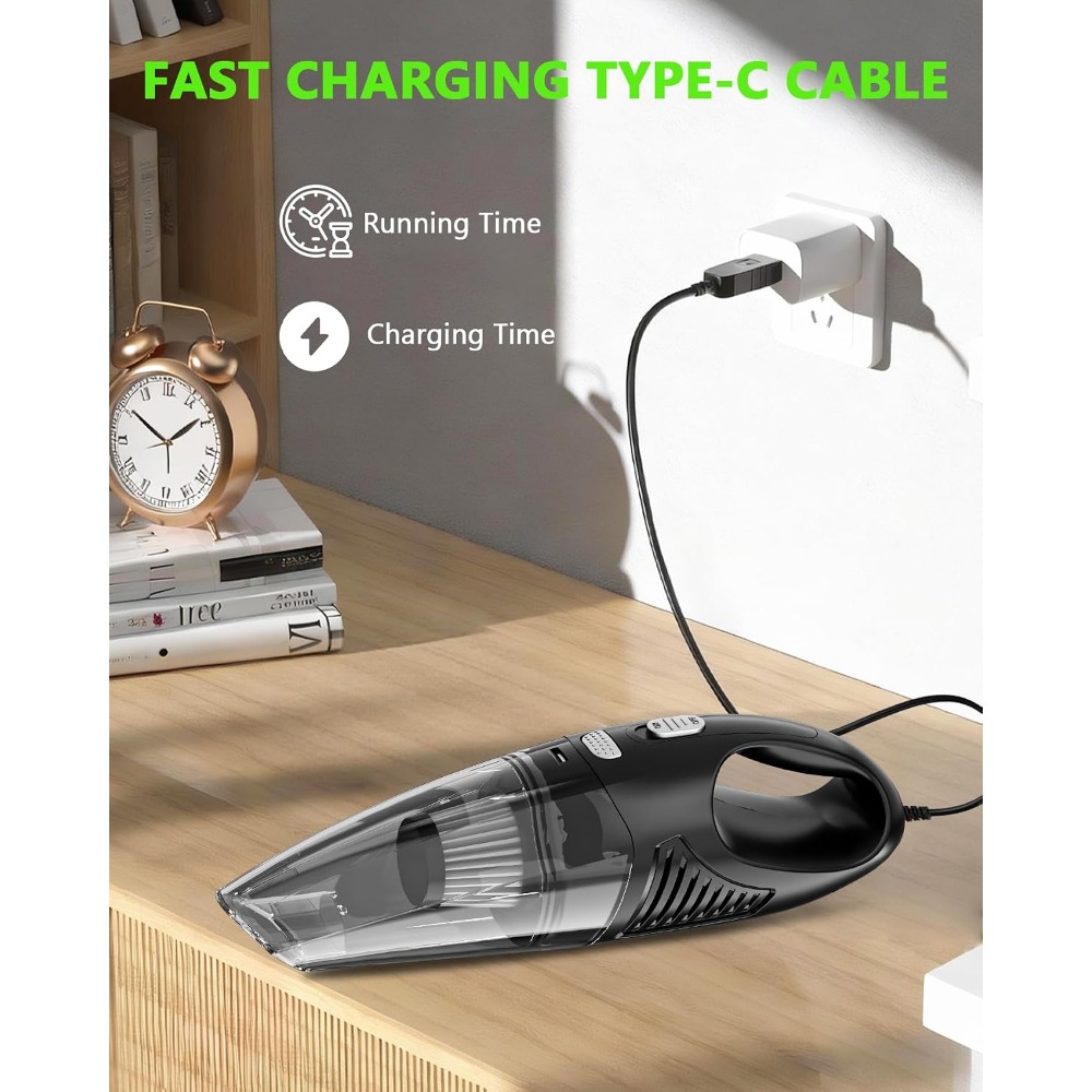 Penyedot Debu Genggam Tanpa Ka - Car Vacuum Cleaner ulasan dan harga