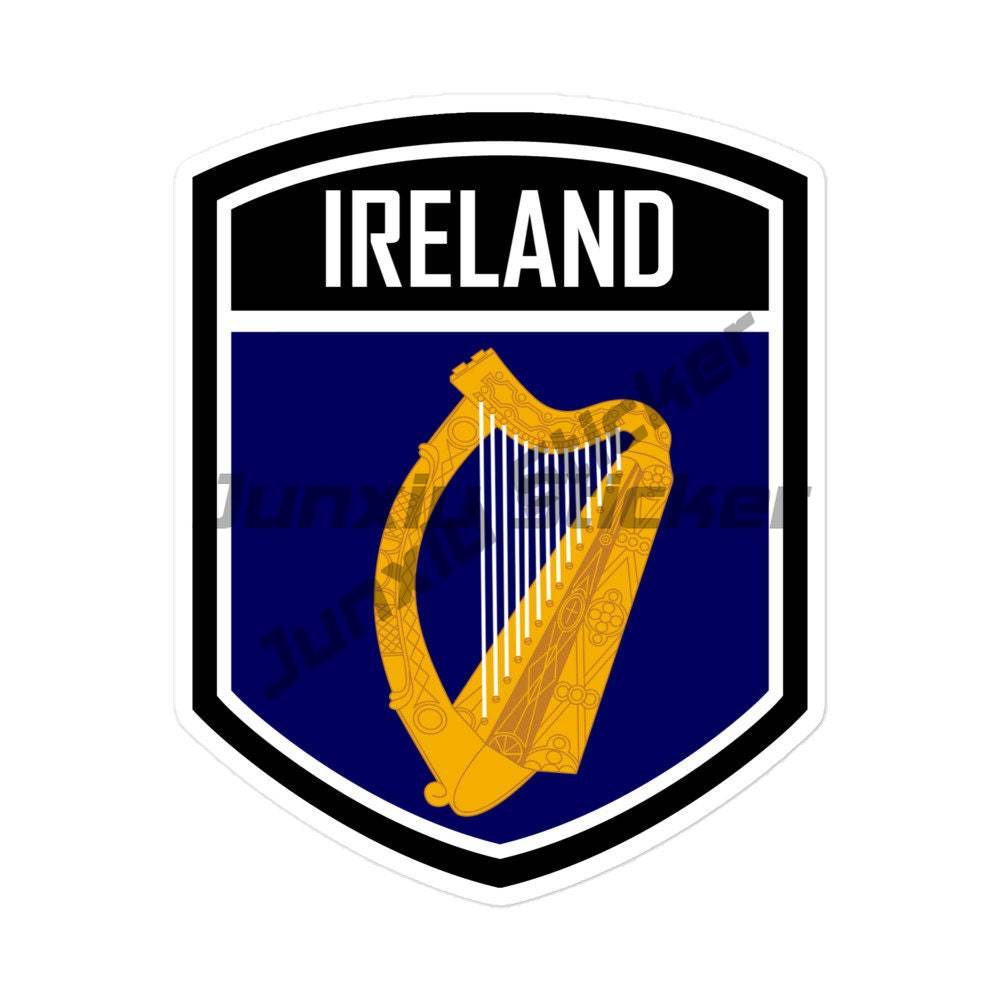 Stiker Harpa Lambang Irlandia  - Car Accessories Ireland ulasan dan harga