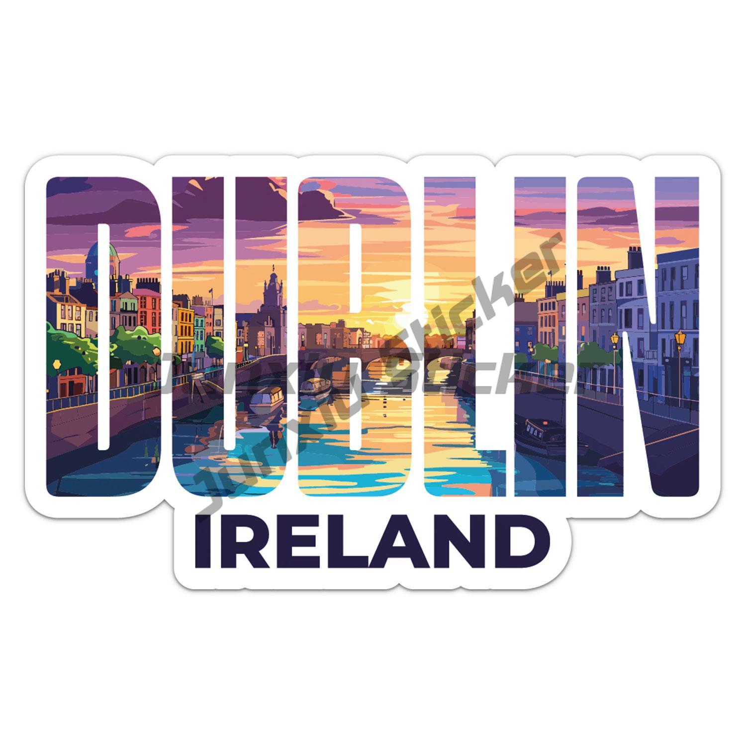 Stiker Harpa Lambang Irlandia  - Car Accessories Ireland ulasan dan harga