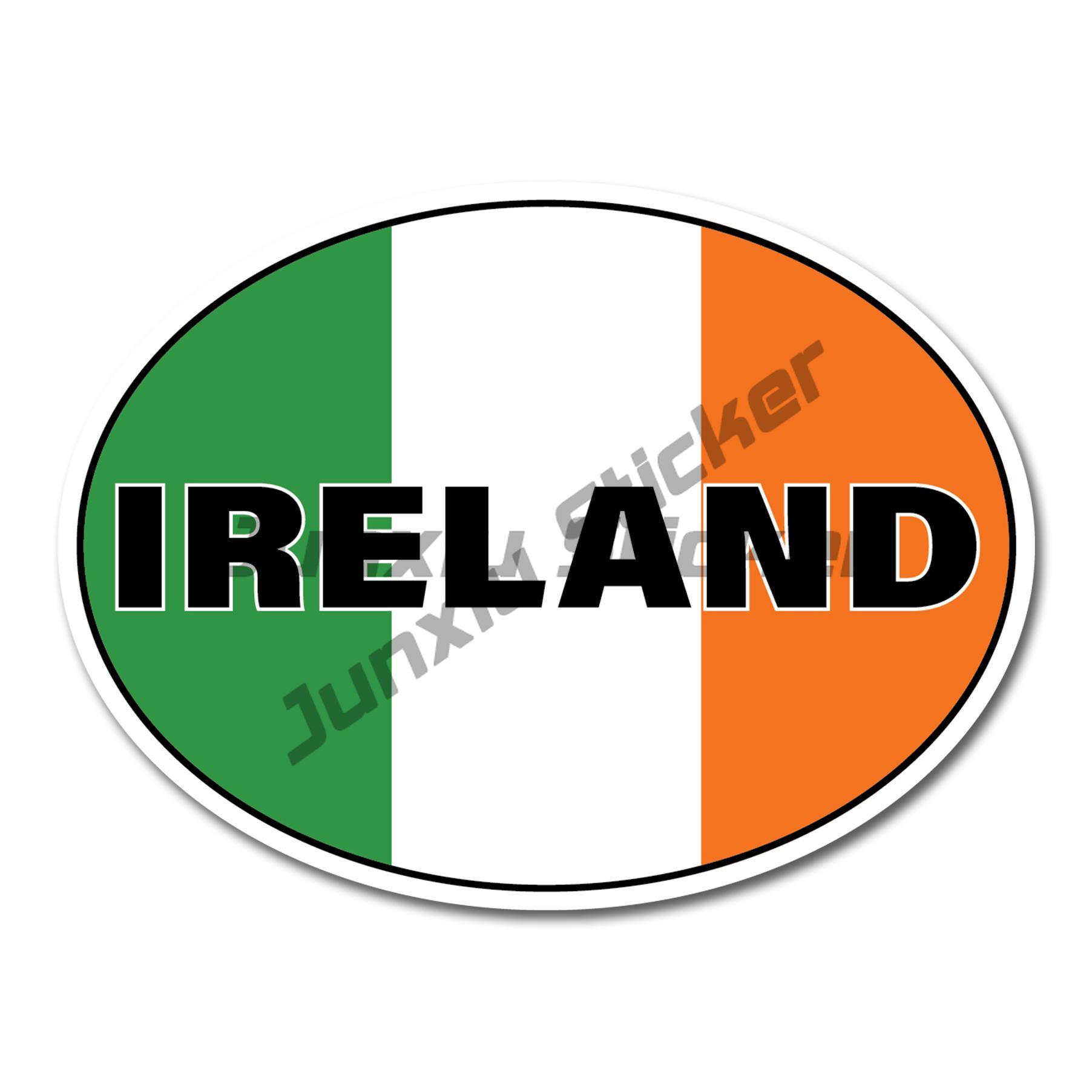Stiker Harpa Lambang Irlandia  - Car Accessories Ireland ulasan dan harga