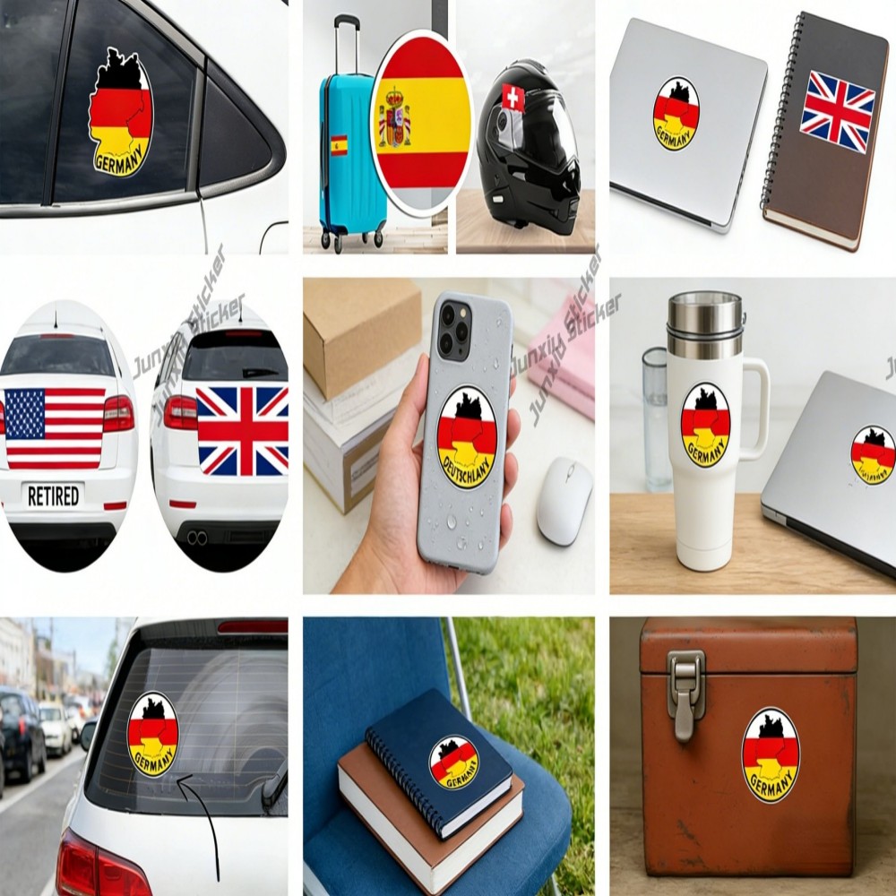 Stiker Oval Kode Negara IRL Ir - Car Accessories Ireland ulasan dan harga