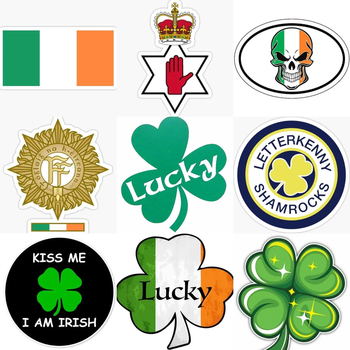 Stiker Kreatif Semanggi Keberu - Car Accessories Ireland ulasan dan harga