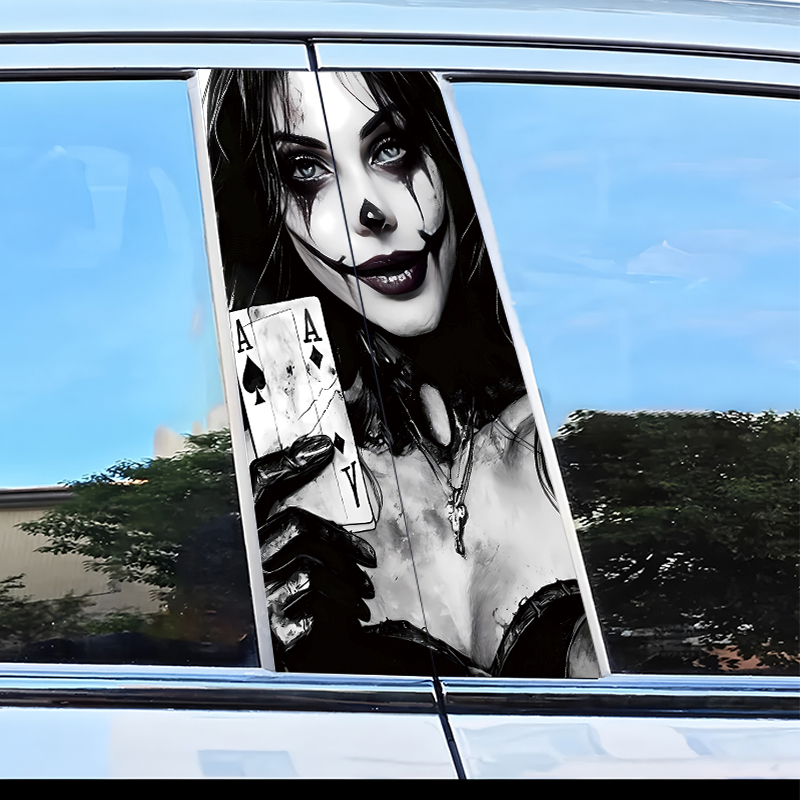 2 buah stiker pilar B mobil st - Car Accessories Joker ulasan dan harga